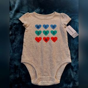 NWT Carter's Baby's Body Suit
